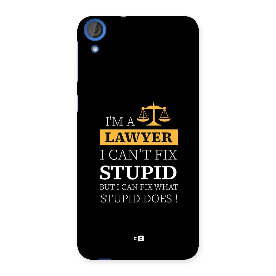 Fix Stupid Case Back Case for Desire 820