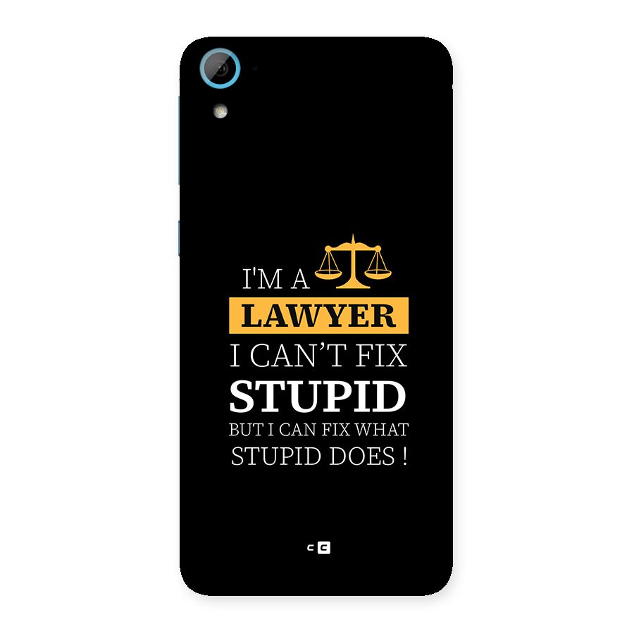 Fix Stupid Case Back Case for Desire 826