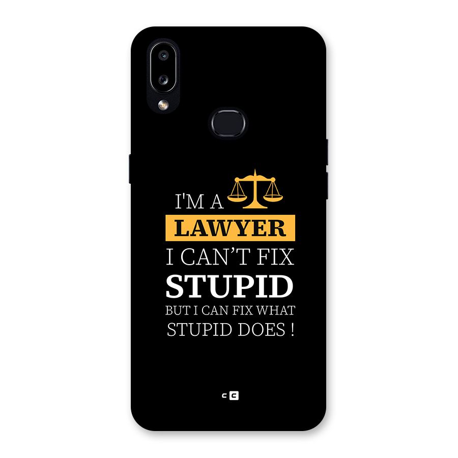 Fix Stupid Case Back Case for Galaxy A10s