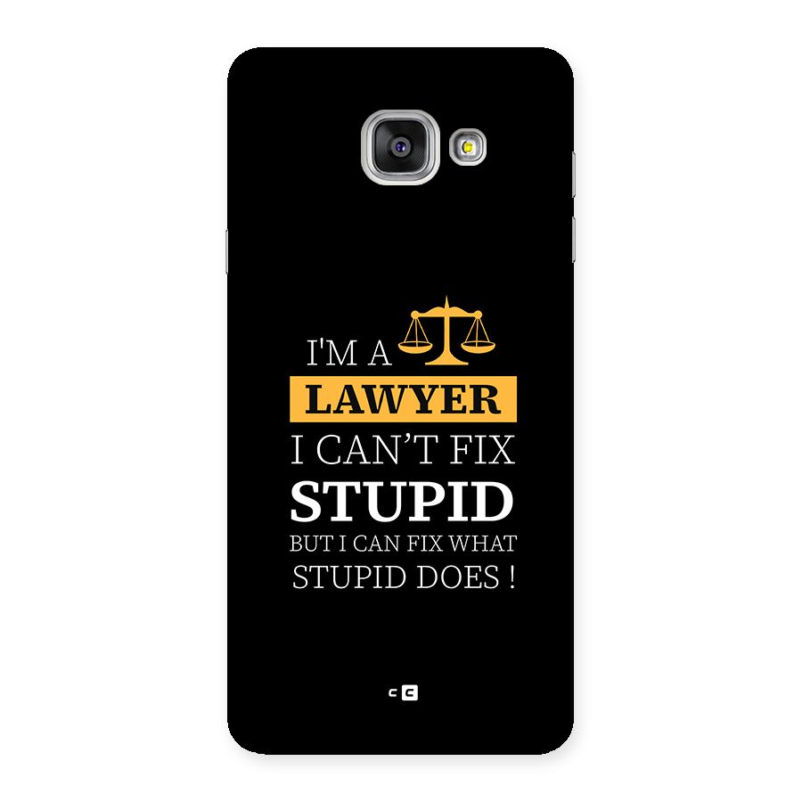 Fix Stupid Case Back Case for Galaxy A7 (2016)