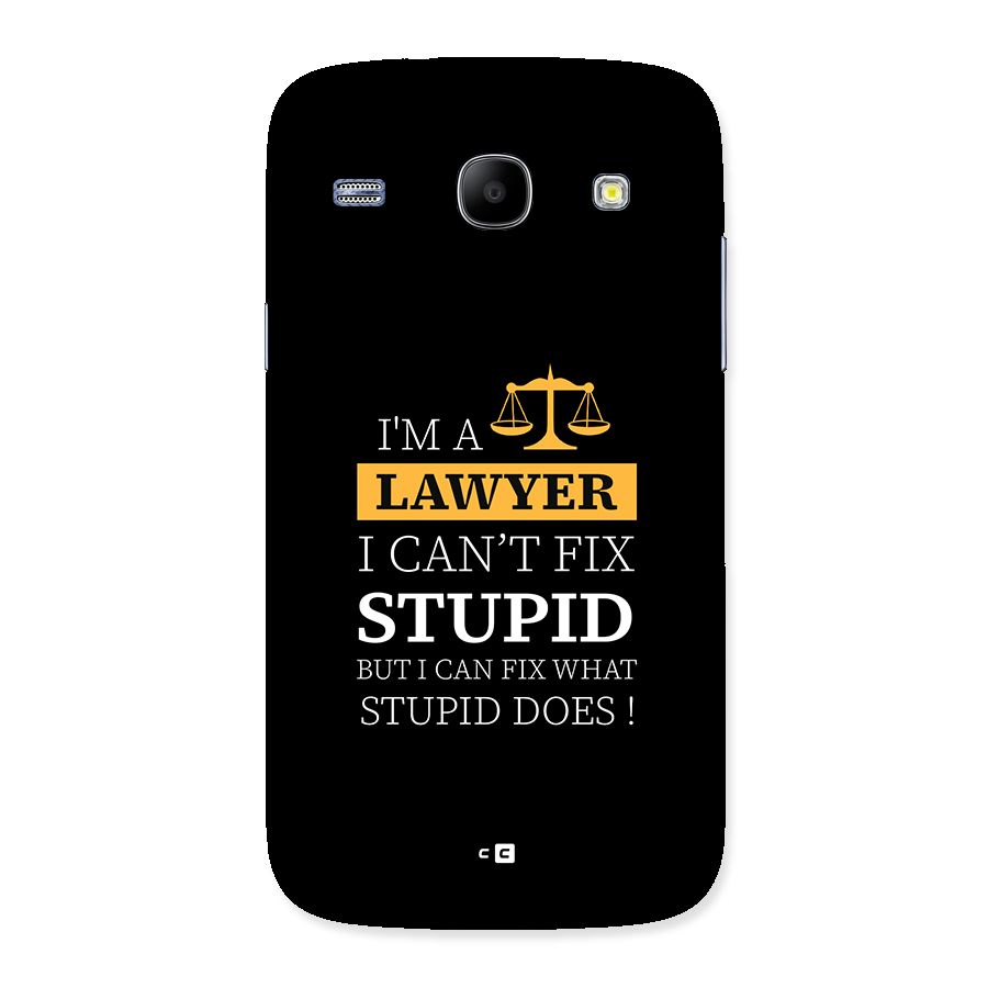 Fix Stupid Case Back Case for Galaxy Core
