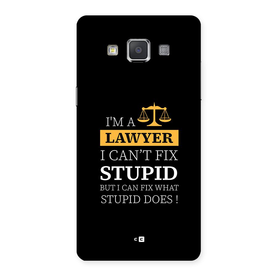 Fix Stupid Case Back Case for Galaxy Grand Max