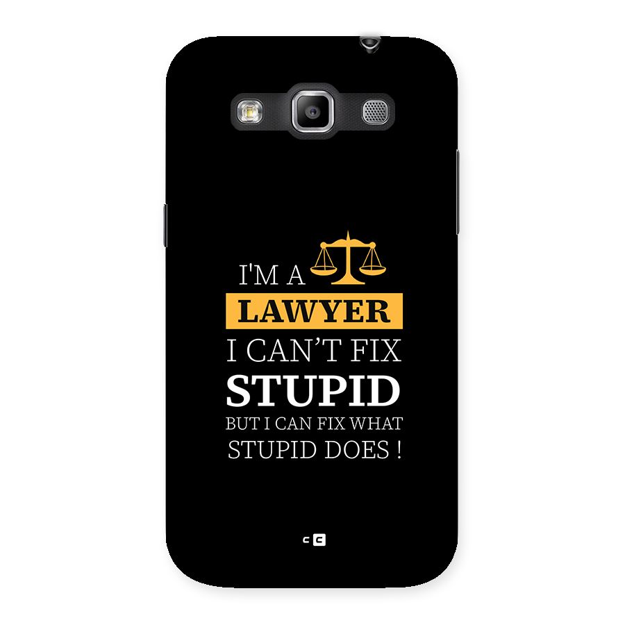 Fix Stupid Case Back Case for Galaxy Grand Quattro