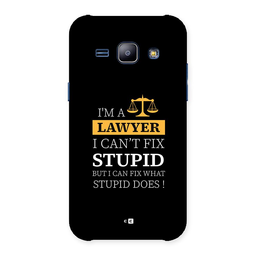 Fix Stupid Case Back Case for Galaxy J1