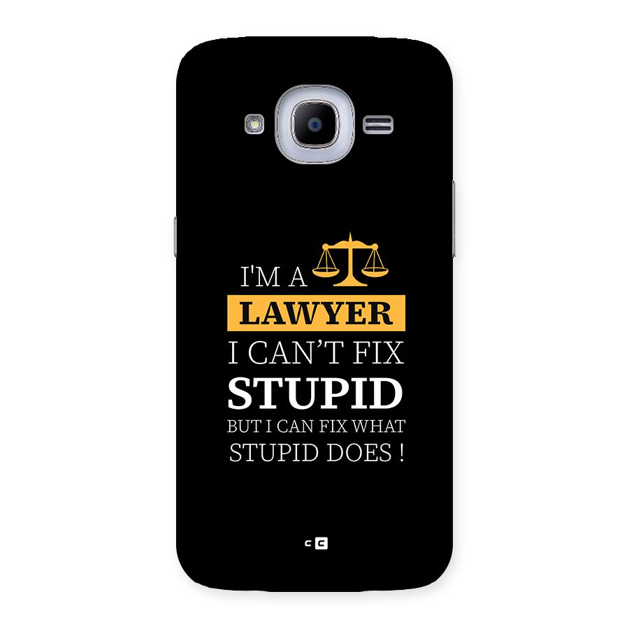 Fix Stupid Case Back Case for Galaxy J2 2016