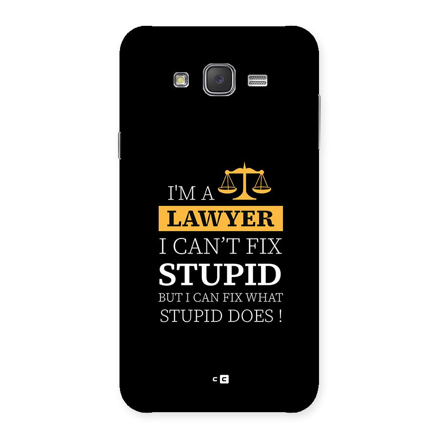 Fix Stupid Case Back Case for Galaxy J7