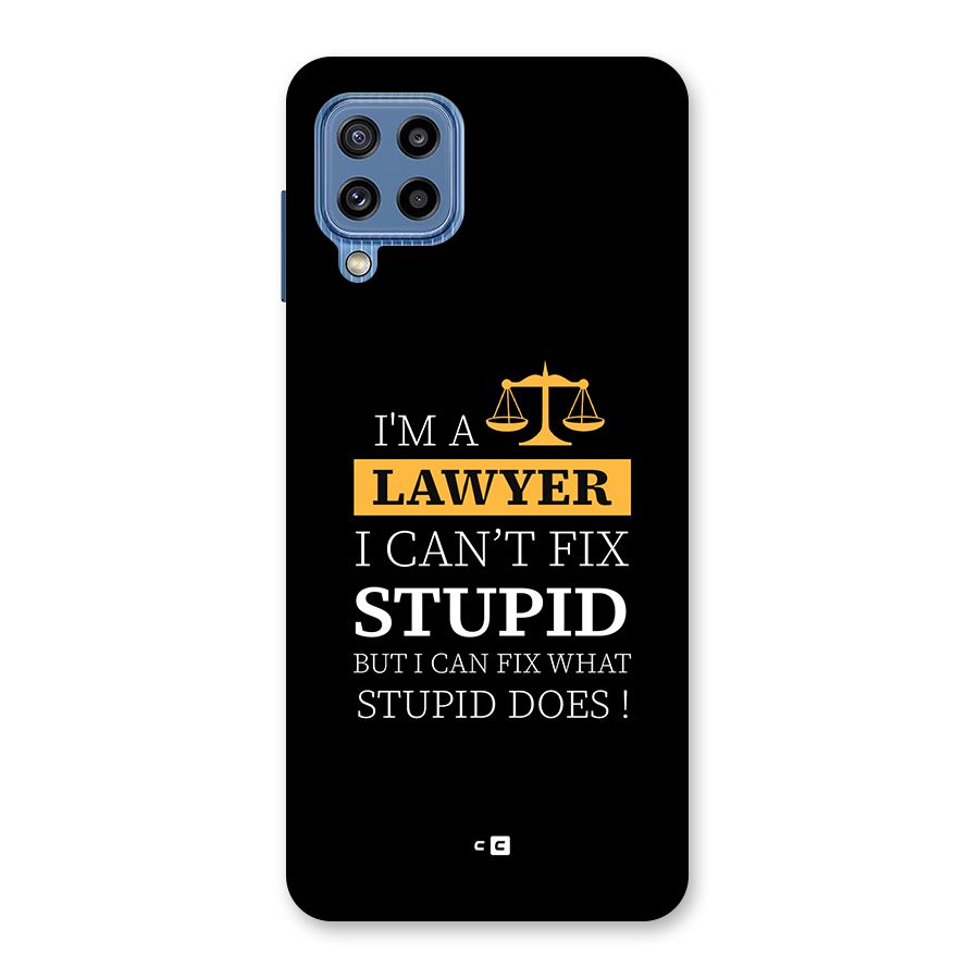 Fix Stupid Case Back Case for Galaxy M32