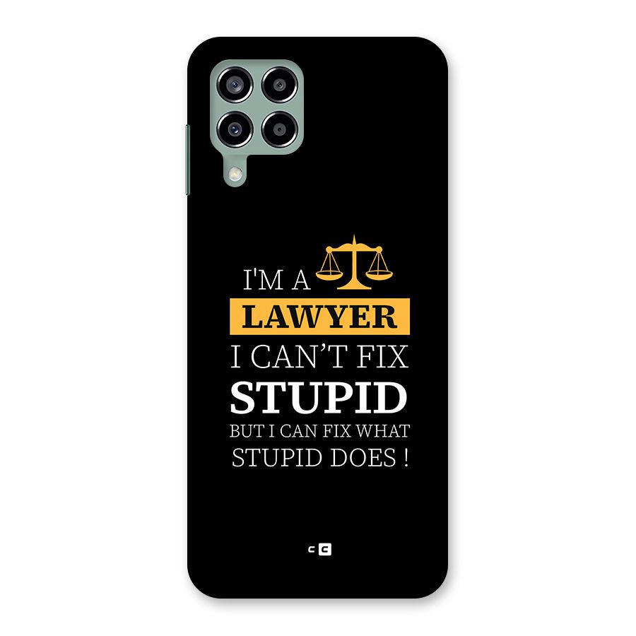 Fix Stupid Case Back Case for Galaxy M33