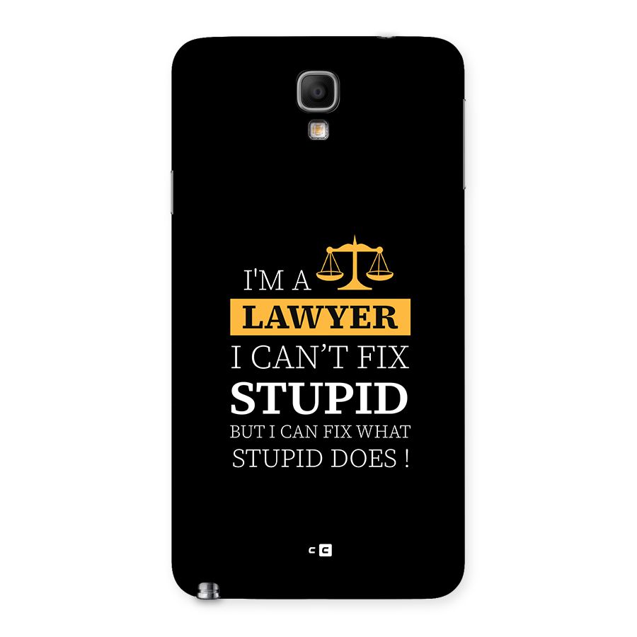Fix Stupid Case Back Case for Galaxy Note 3 Neo