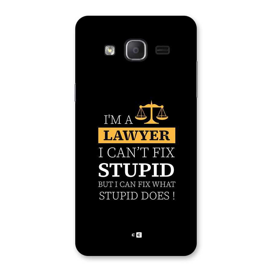 Fix Stupid Case Back Case for Galaxy On7 Pro