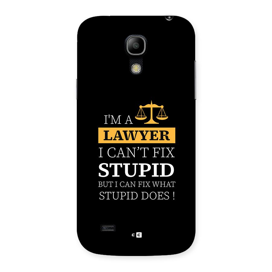 Fix Stupid Case Back Case for Galaxy S4 Mini