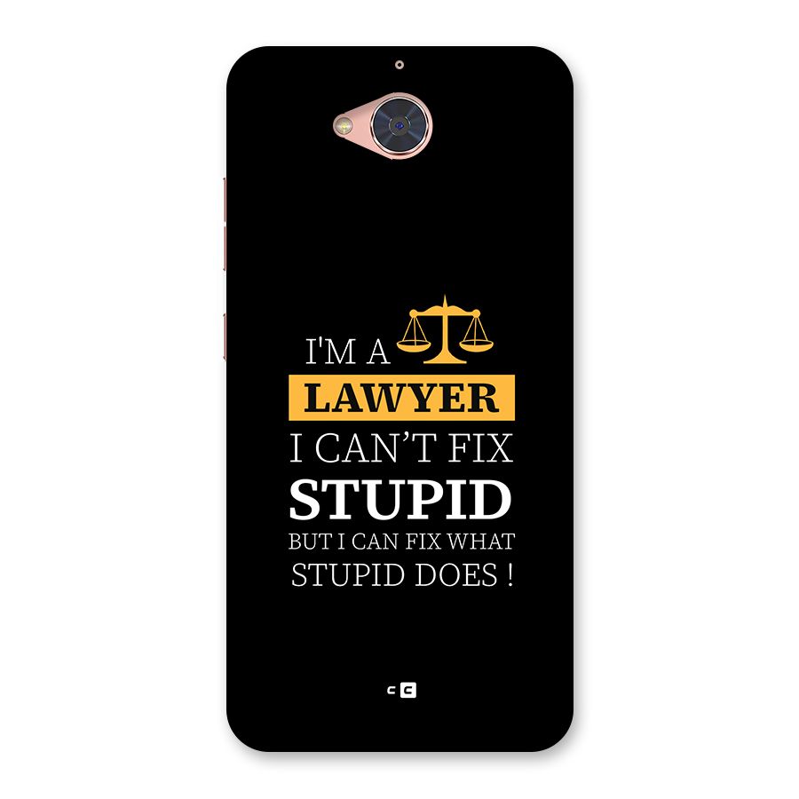 Fix Stupid Case Back Case for Gionee S6 Pro
