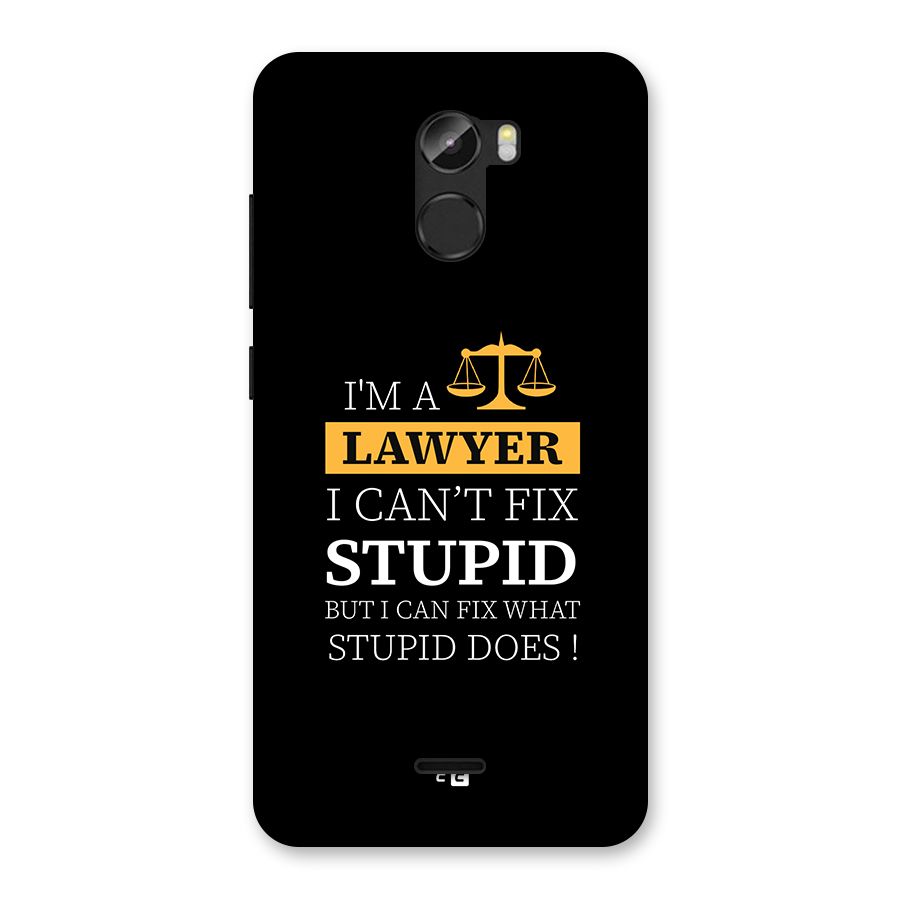 Fix Stupid Case Back Case for Gionee X1