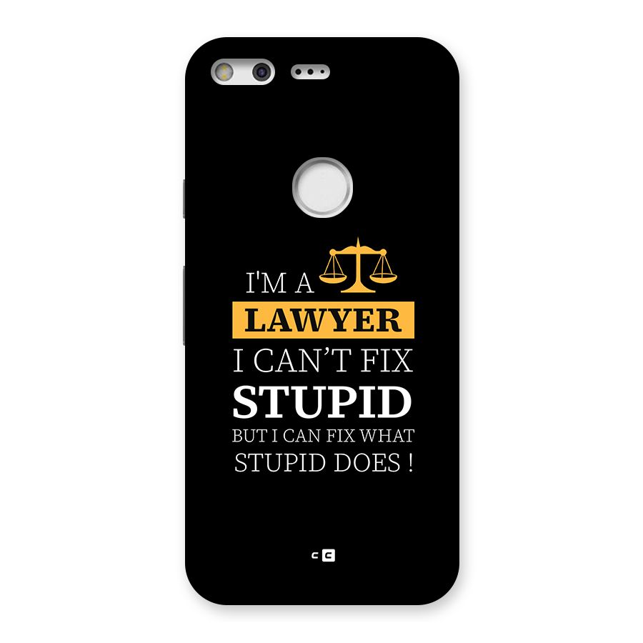 Fix Stupid Case Back Case for Google Pixel