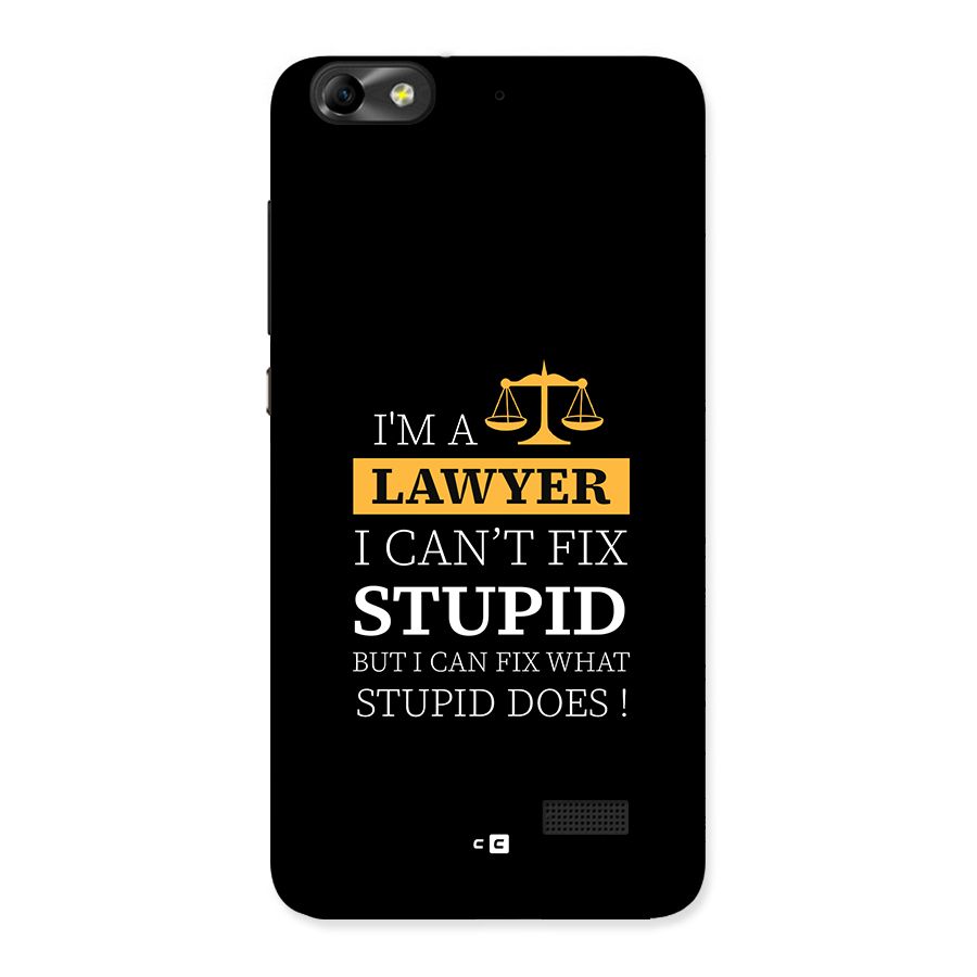 Fix Stupid Case Back Case for Honor 4C
