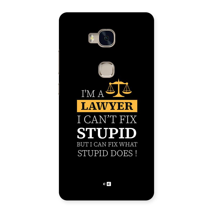 Fix Stupid Case Back Case for Honor 5X