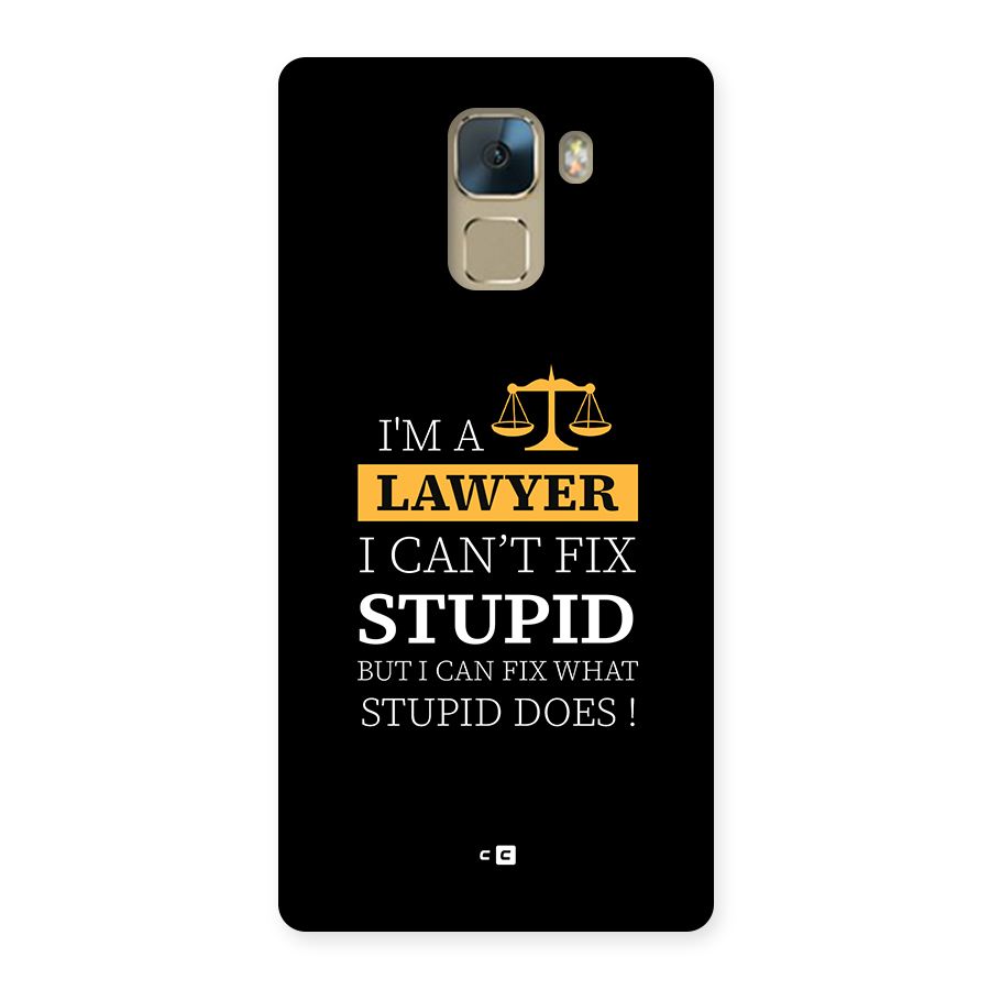 Fix Stupid Case Back Case for Honor 7