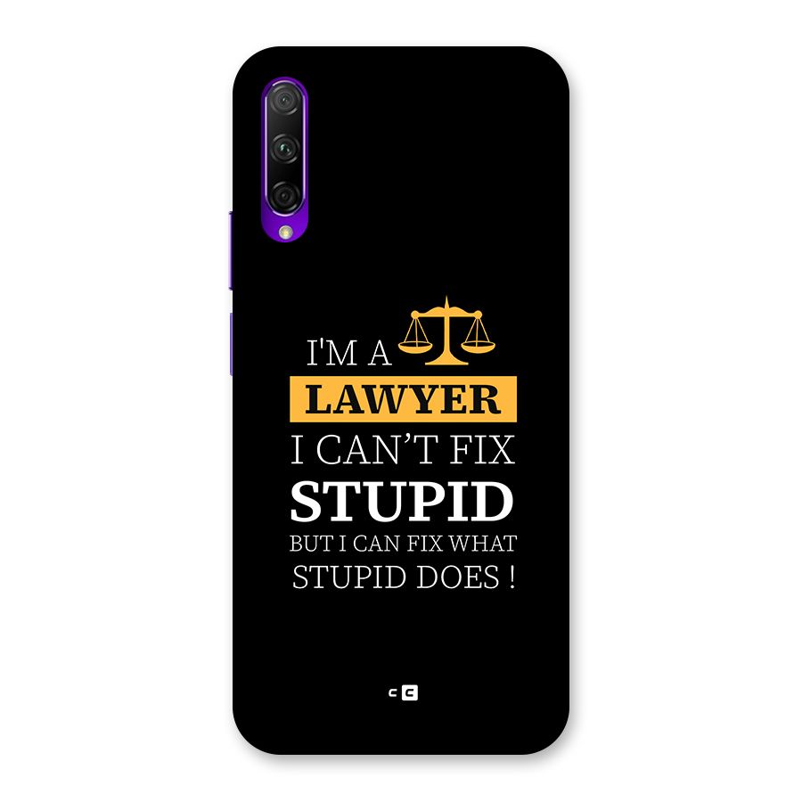 Fix Stupid Case Back Case for Honor 9X Pro