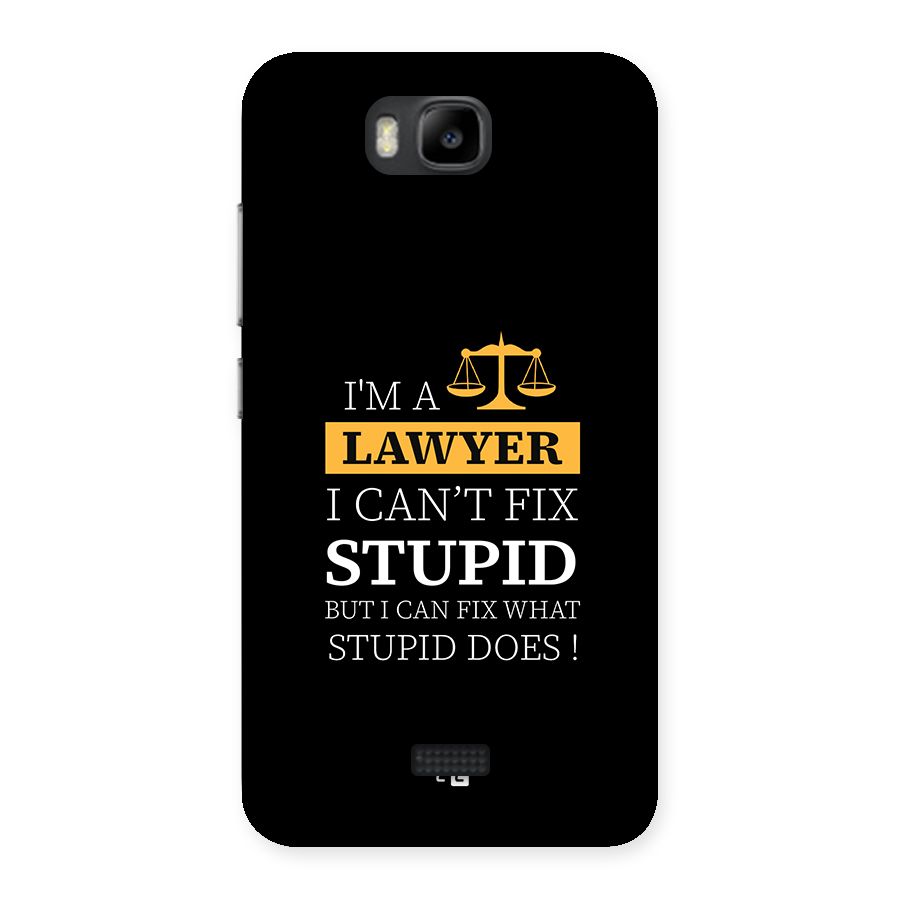 Fix Stupid Case Back Case for Honor Bee