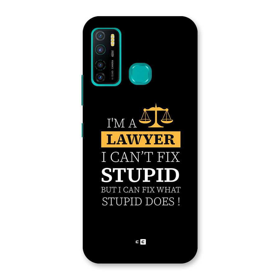 Fix Stupid Case Back Case for Infinix Hot 9 Pro