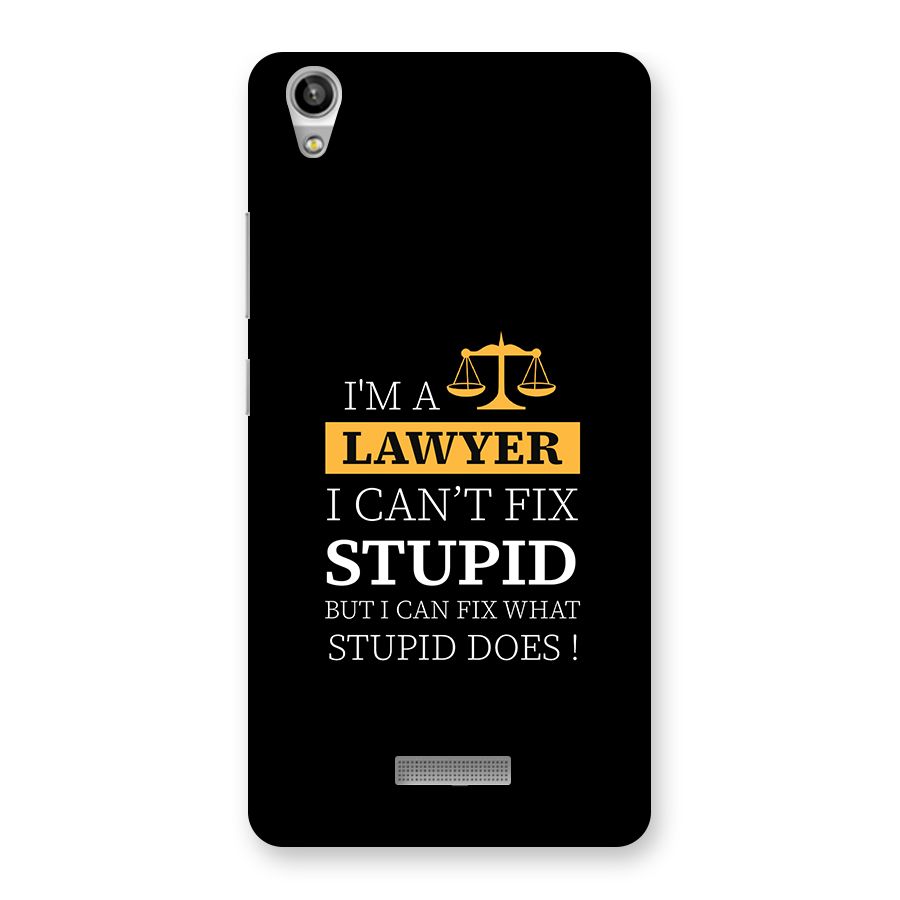 Fix Stupid Case Back Case for Lava Pixel V1