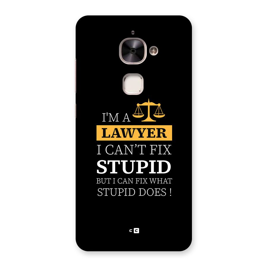 Fix Stupid Case Back Case for Le 2