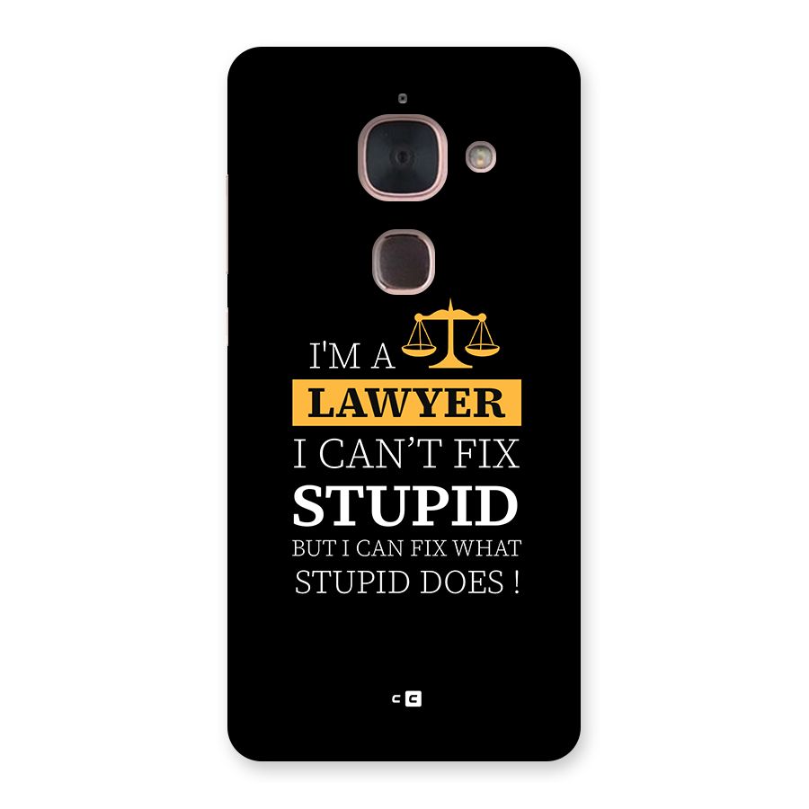 Fix Stupid Case Back Case for Le Max 2