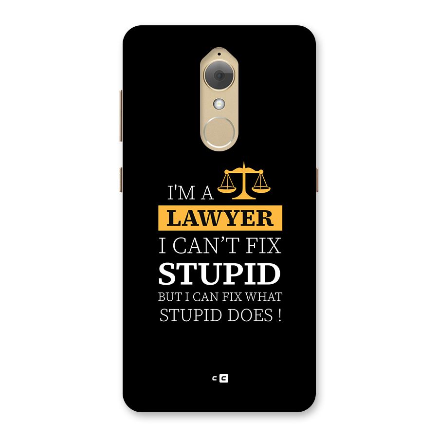 Fix Stupid Case Back Case for Lenovo K8