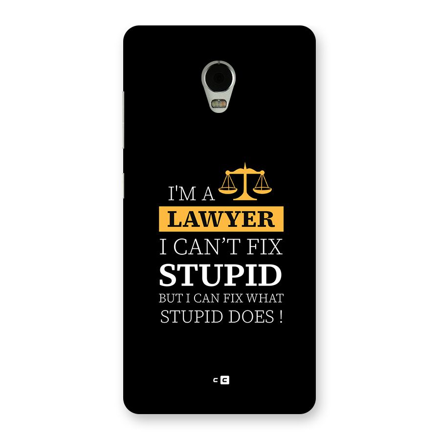 Fix Stupid Case Back Case for Lenovo Vibe P1