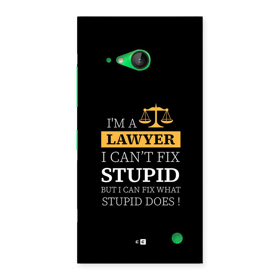 Fix Stupid Case Back Case for Lumia 730