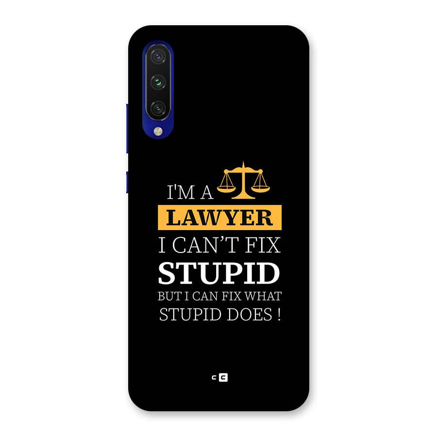 Fix Stupid Case Back Case for Mi A3