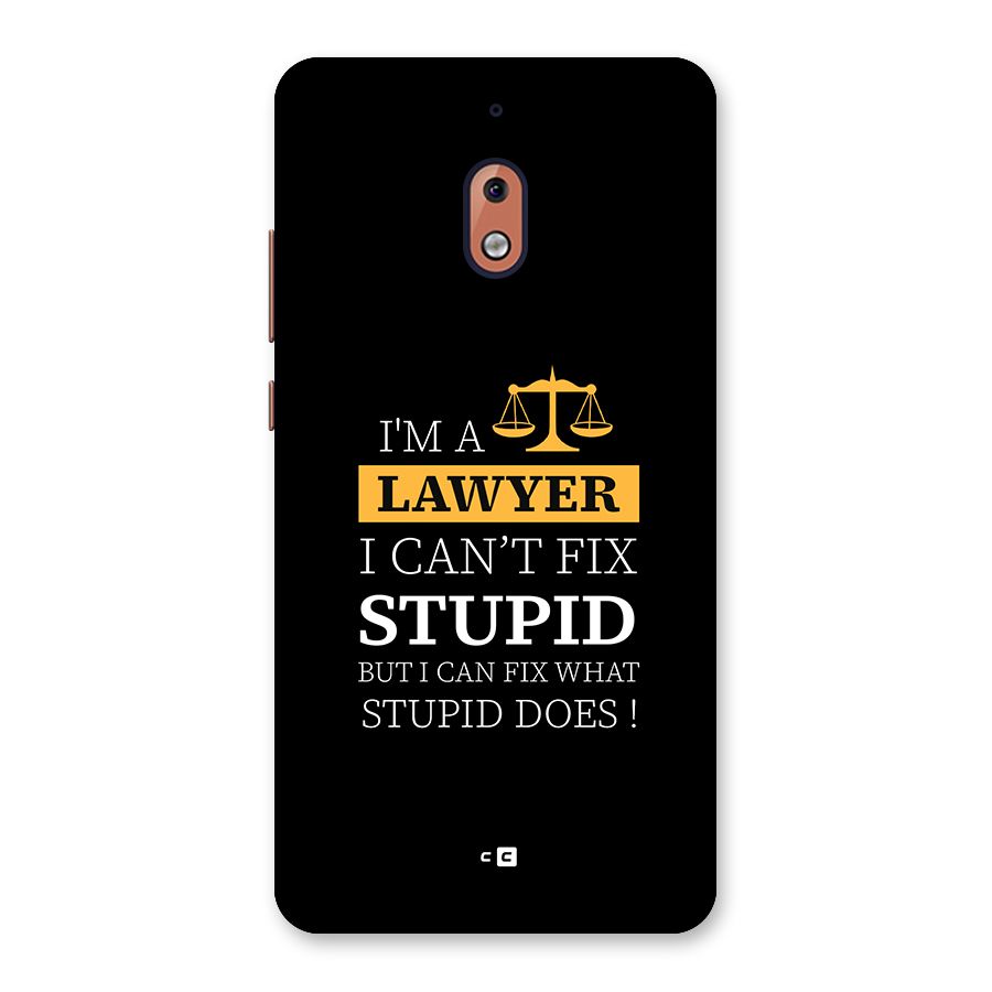 Fix Stupid Case Back Case for Nokia 2.1