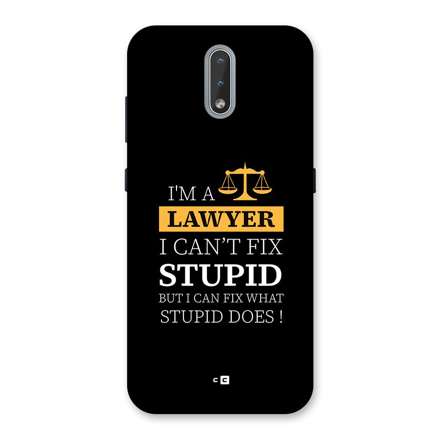 Fix Stupid Case Back Case for Nokia 2.3