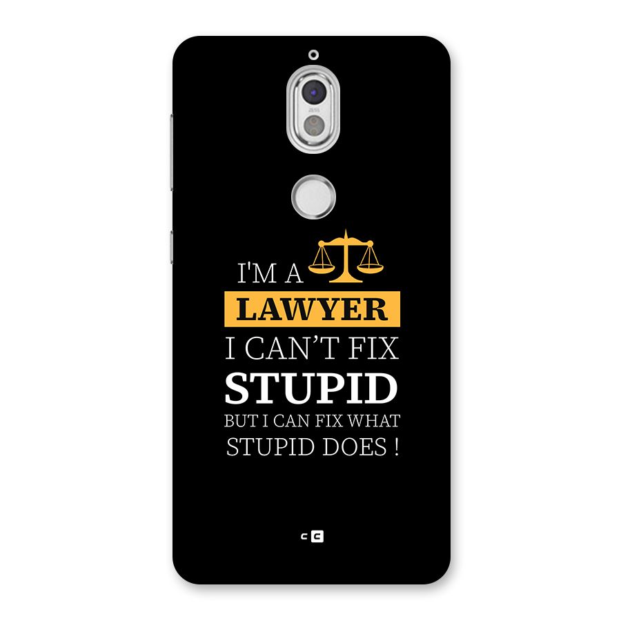 Fix Stupid Case Back Case for Nokia 7