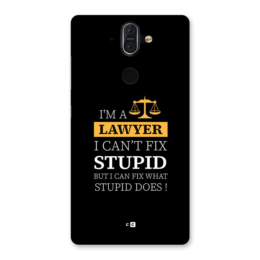 Fix Stupid Case Back Case for Nokia 8 Sirocco