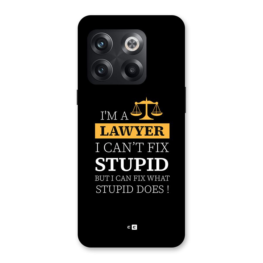Fix Stupid Case Back Case for OnePlus 10T