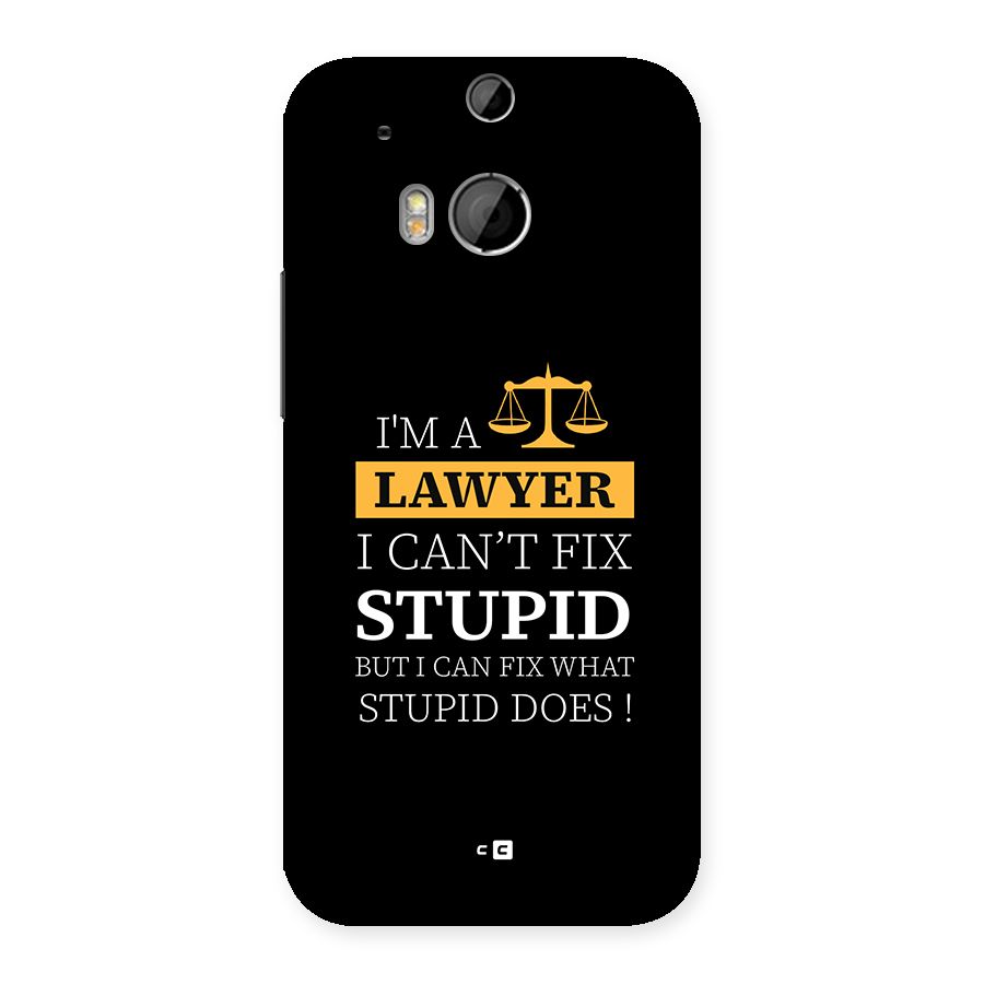 Fix Stupid Case Back Case for One M8
