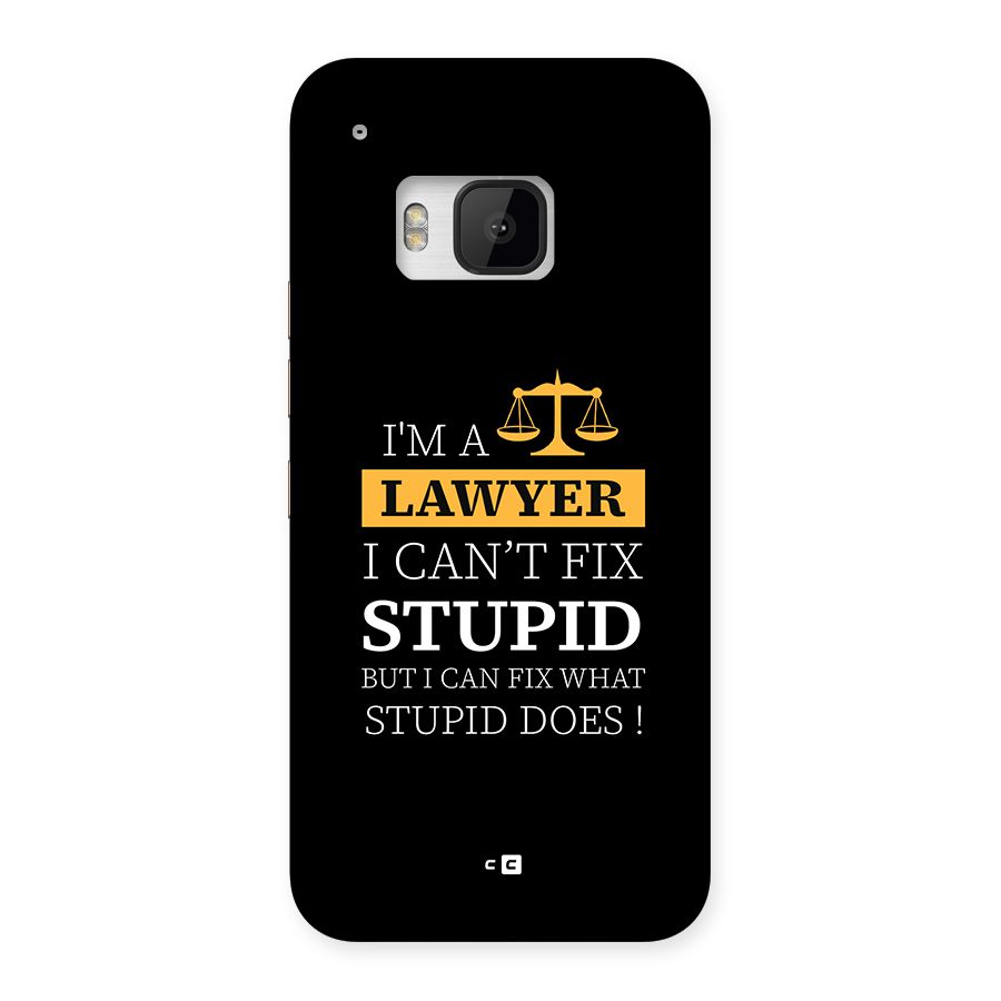 Fix Stupid Case Back Case for One M9