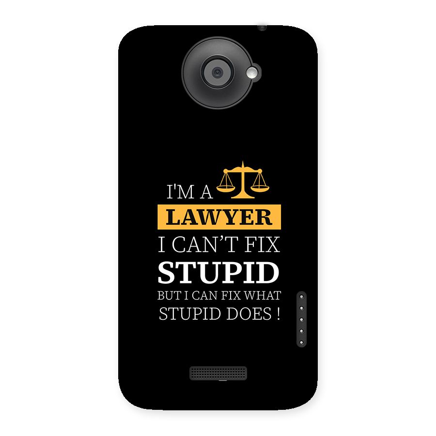 Fix Stupid Case Back Case for One X