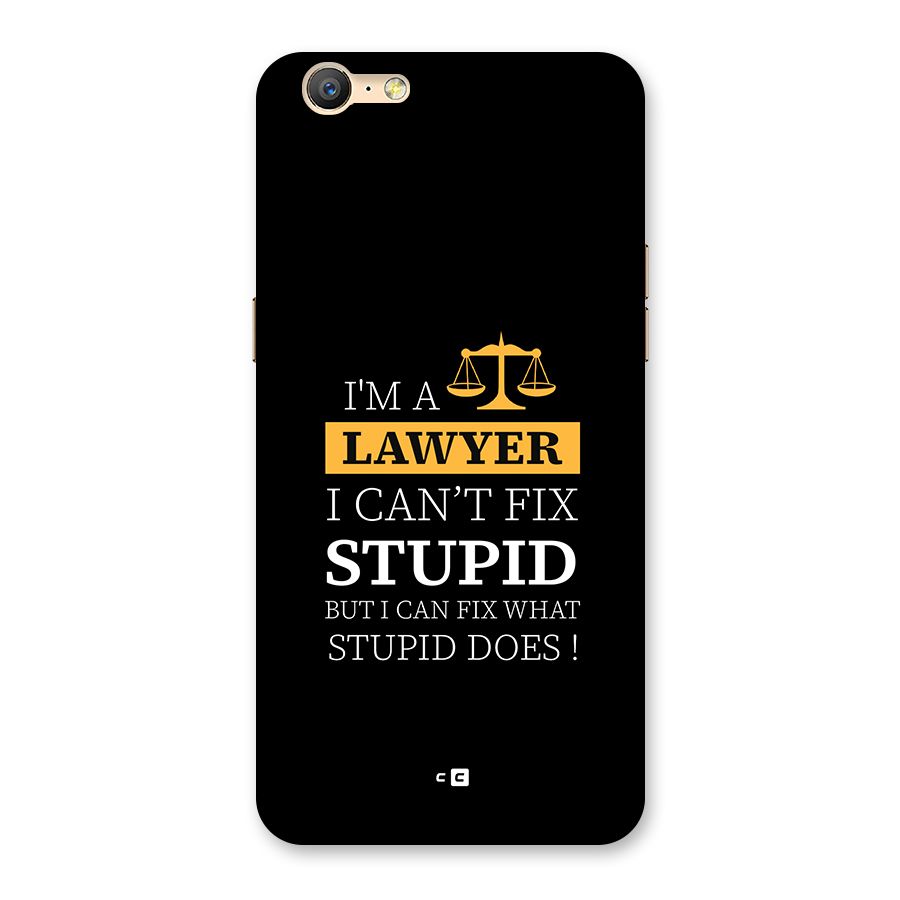 Fix Stupid Case Back Case for Oppo A57