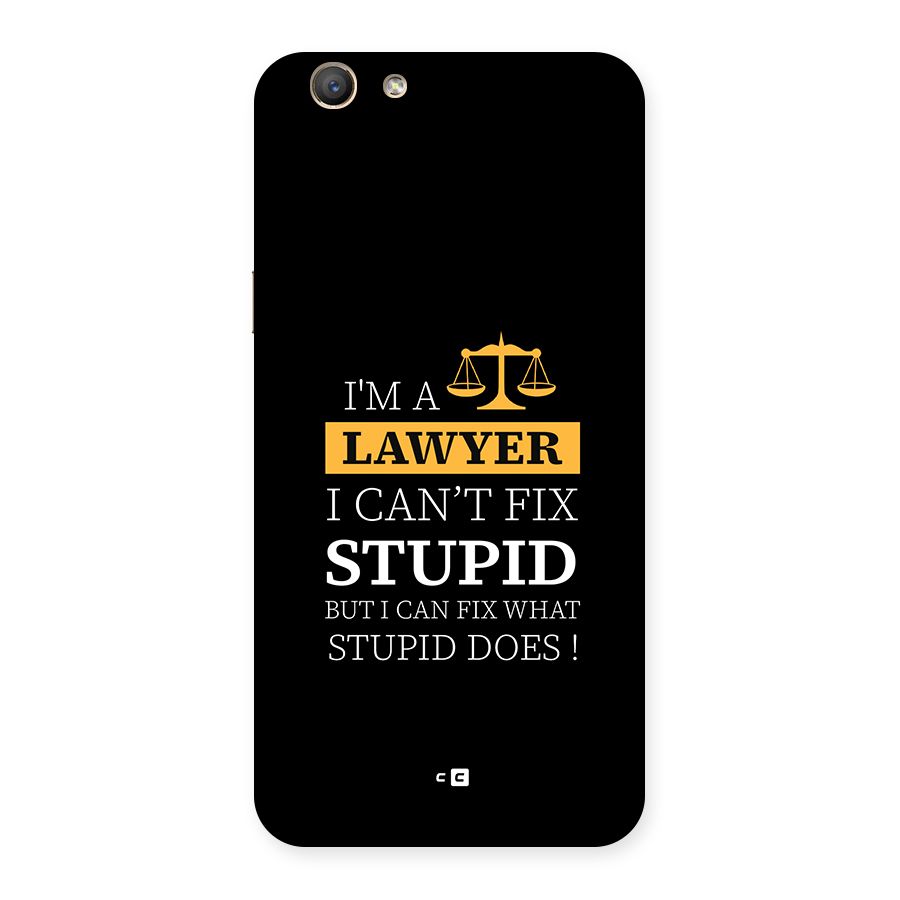 Fix Stupid Case Back Case for Oppo A59