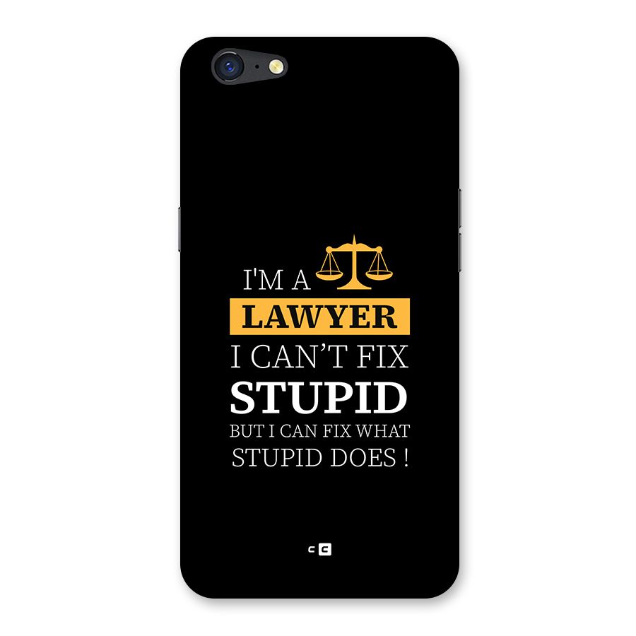 Fix Stupid Case Back Case for Oppo A71