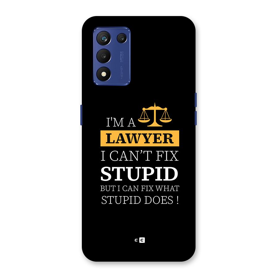 Fix Stupid Case Back Case for Realme 9 5G Speed