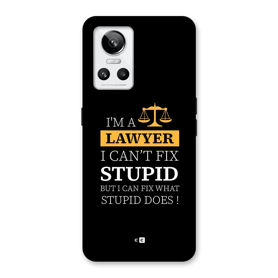 Fix Stupid Case Back Case for Realme GT Neo 3