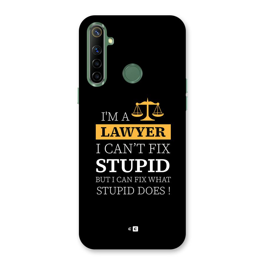 Fix Stupid Case Back Case for Realme Narzo 10