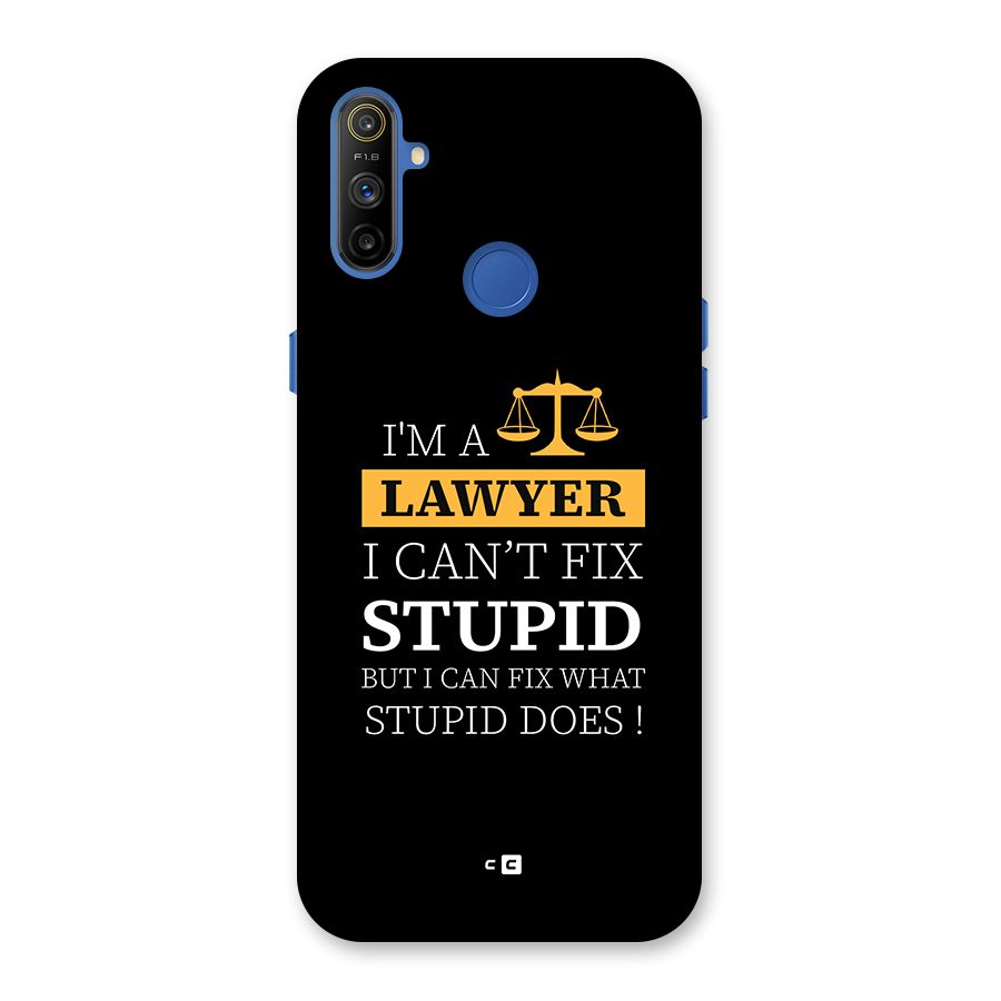 Fix Stupid Case Back Case for Realme Narzo 10A