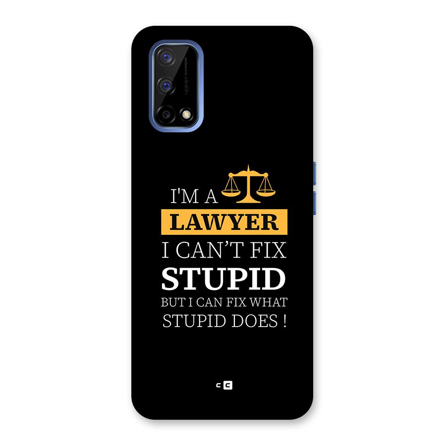 Fix Stupid Case Back Case for Realme Narzo 30 Pro