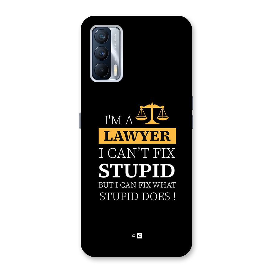 Fix Stupid Case Back Case for Realme X7
