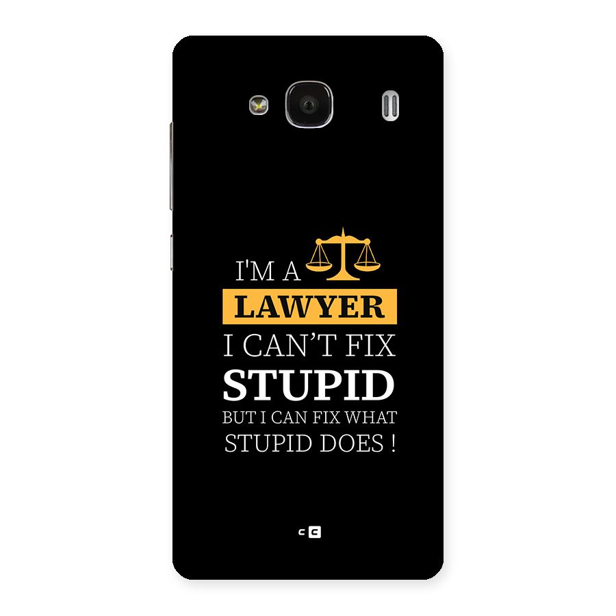 Fix Stupid Case Back Case for Redmi 2