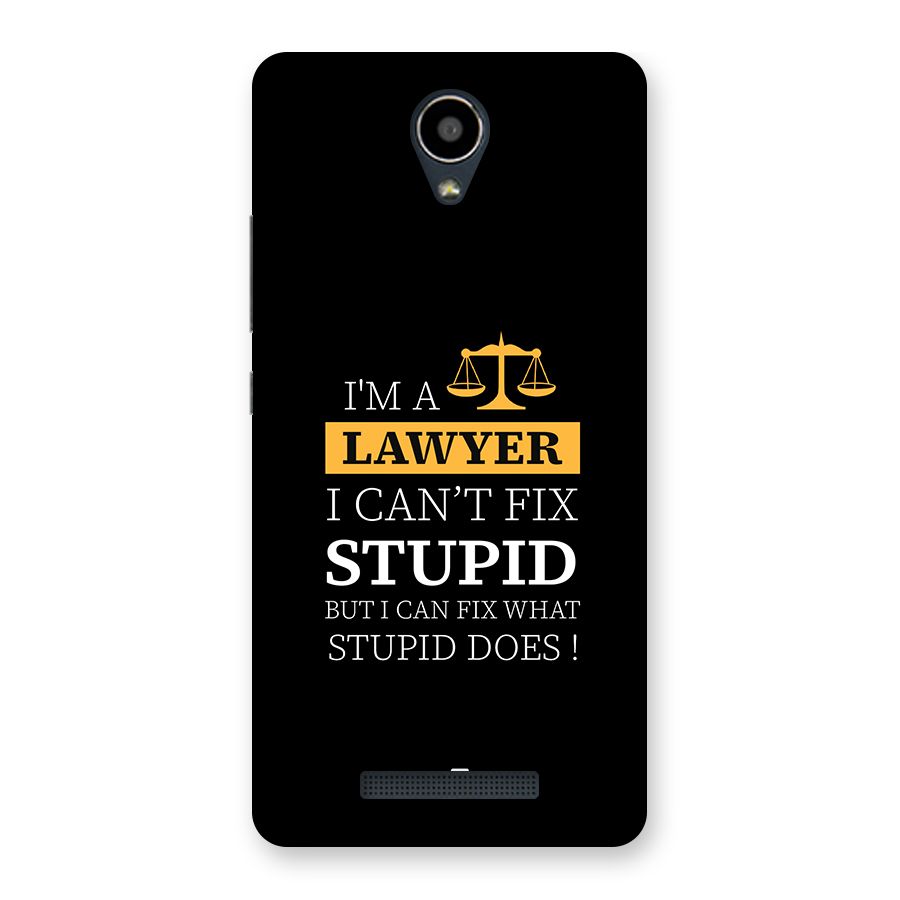 Fix Stupid Case Back Case for Redmi Note 2